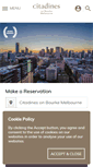 Mobile Screenshot of citadines.com.au